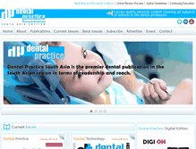 Tablet Screenshot of dental-practice.biz